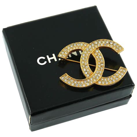 broszka napis chanel|Chanel Brooches and Pins for Sale .